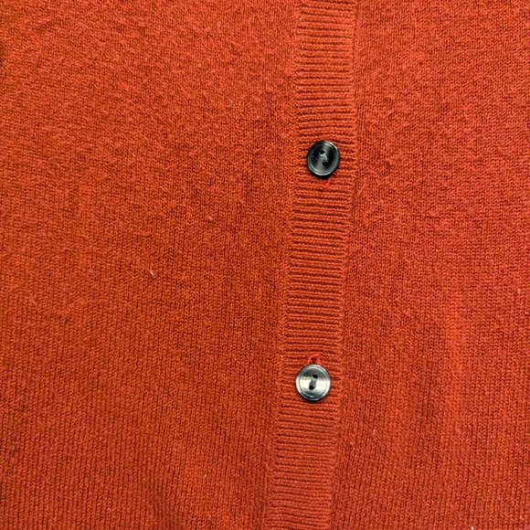 🍁Rust Red Button-Up Cardigan🍁 - Picture 6 of 6